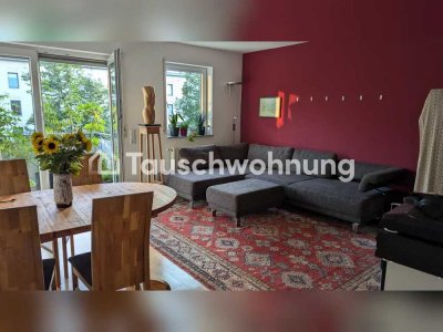 Tauschwohnung: 3 Zimmer mit 2 Balkonen im Rieselfeld