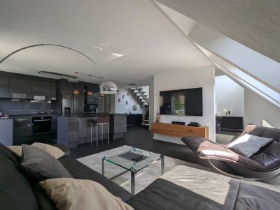 Stilvolle 4,5-Raum-Maisonette-Wohnung, möbliert, in Aidlingen-Lehenweiler