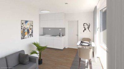 2-Zi.-Wohnung im 2. OG