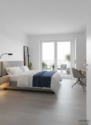 HEMING-IMMOBILIEN -  Maisonette-Traum über zwei Ebenen: 4-Zimmer-Wohnung mit Studio-Charakter und Ba