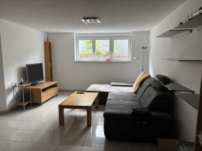 Gemütliche 2-Zimmer-Souterrainwohnung mit EBK und separatem Eingang in Neuthard– ab 01.07. frei