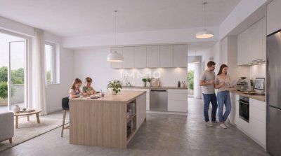 Sonnige 3-Zimmer-Neubauwohnung mit Südbalkon zum SCHNÄPPCHENPREIS