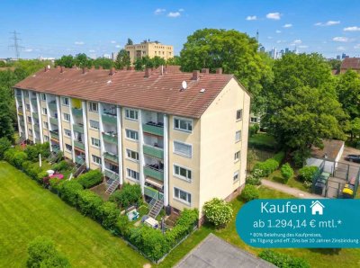 Einziehen und wohlfühlen! Modernisierte 3-Zimmer-Wohnung in ruhiger Lage