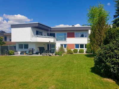 Die Aussicht ist bestechend – Bungalow in Neckartenzlingen - 3 Garagen