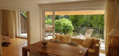 Luxus-Wohnung mit sonniger Dachterrasse  in Villenlage
