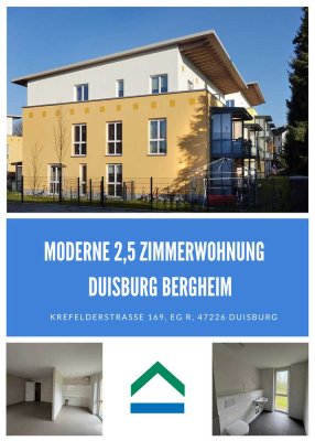 moderne 2,5 Zimmer Erdgeschosswohnung - Duisburg Rheinhausen