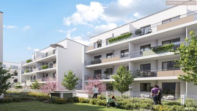 Nutzfläche 91m2 inklusive Loggia und Platz für die ganze Familie!