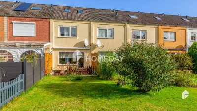 Attraktives Reihenhaus mit Erbbaurecht, 4 Zimmern, Garten und Terrasse in Lübeck