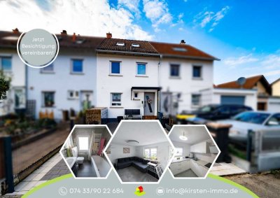 Modernisiertes Reihenhaus innenstadtnah Reutlingen-Betzingen – Perfekt für kleine Familien