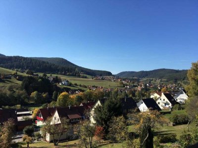 Große Wohnung mit toller Aussicht und zwei Stellplätzen in Baiersbronn