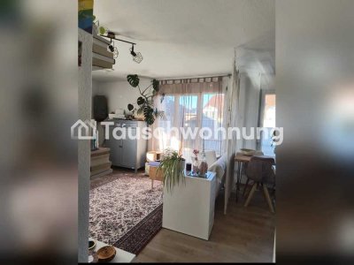 Tauschwohnung: Gemütliche Einzimmerwohnung in Freiburg, Innenstadt
