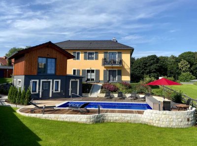 Luxuriöse Landhausvilla  mit Pool & Sauna im Herzen der Sächsischen Schweiz