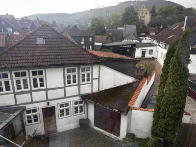 Hinterhof Häuschen in der Altstadt von Goslar