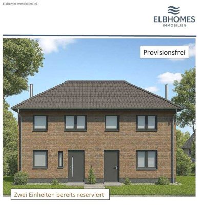 Neubau von 4 exklusiven Doppelhaushälften im Stadtvilla Stil