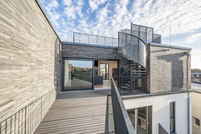 Exklusives Neubau-Penthouse mit vier Dachterrassen und Premiumausstattung