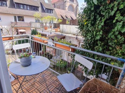 Charmante kernsanierte Wohnung mit neuwertiger Einbauküche+Balkon mit schönem Innenhofblick