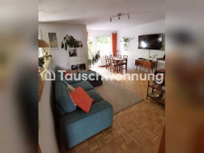 Tauschwohnung: 3-Zimmer-Wohnung mit Terrasse und Garten