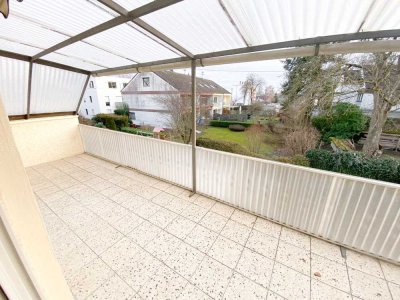Gemütliche 3-Zi. Wohnung mit Dachterrasse