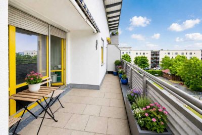 Charmante Dachgeschosswohnung mit sonniger Dachterrasse in gepflegter Wohnanlage