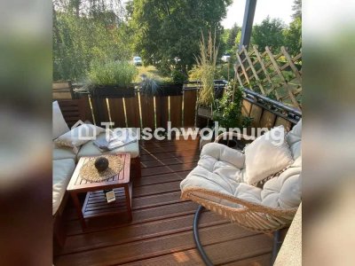 Tauschwohnung: 3-Zimmer Wohnung in Bornstedt gegen 3- Zimmer mit Garten