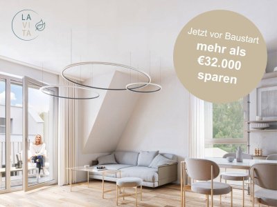 LAVITA - 4 Zimmer Dachgeschosswohnung in Langenzersdorf an der Grenze zu Wien mit Mitgestaltungsmöglichkeit - jetzt Baustartaktion nutzen