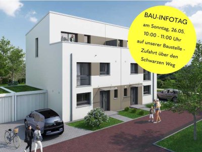 BAU-INFOTAG am 26.05. - Hier wird Nachhaltigkeit gelebt: energieeffizientes Doppelhaus