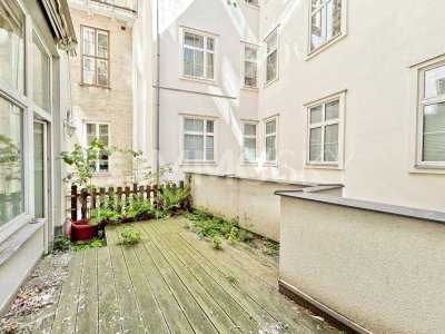 Terrassenglück trifft Altbaucharme  Vis-à-vis TU Wien!