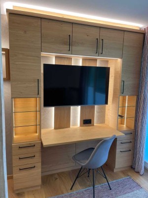 Erstbezug mit Balkon und EBK: Geschmackvolle 1-Zimmer-Wohnung mit geh. Innenausstattung