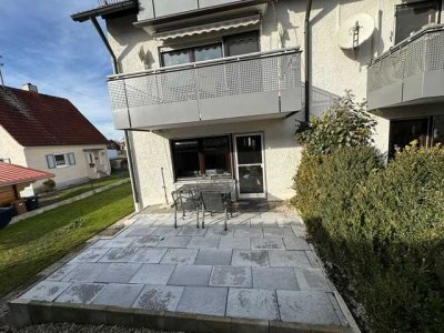Bezugsfreie 2-Zimmer-Wohnung mit schöner großer Terrasse zu verkaufen
