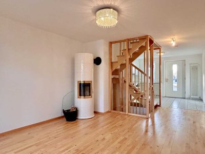 Sie arbeiten am Flughafen: Modernes Townhouse mit Garten in Erding