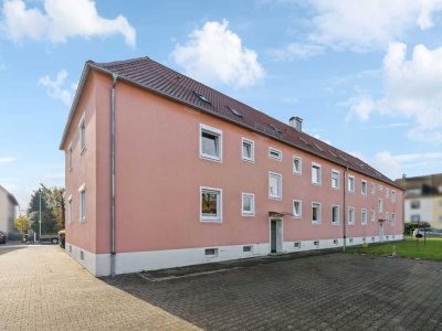 Gemütliche, schön modernisierte 4-(3-)Zimmer-Wohnung in günstiger Lage in Langweid - OT Stettenhofen