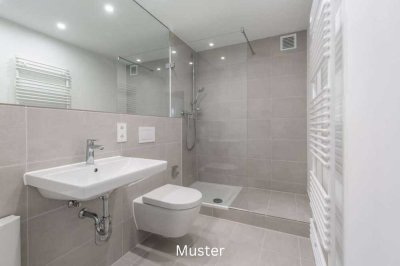 Hochwertig sanierte Wohnung mit Küche - Musterfotos!