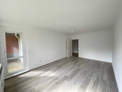 Hochparterre 3-Zimmer-Wohnung mit Balkon in Emden-Borsum!