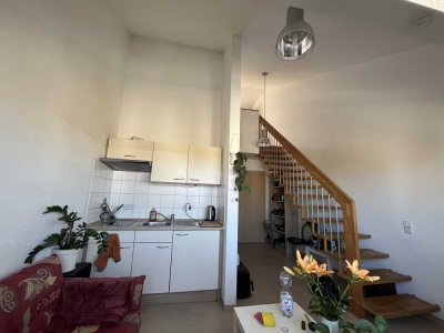 Möblierte 2-Raum-Maisonette-Wohnung in der Dresdner Neustadt