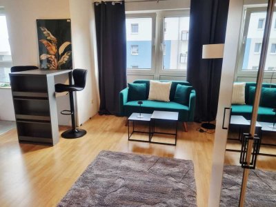 Wohnen im Herzen von Karlsruhe – stilvoll möblierte 1,5-Zimmer-Wohnung