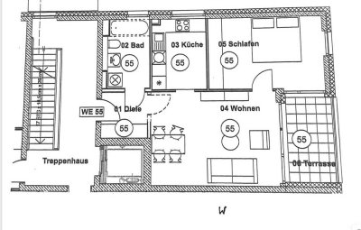Neuwertige  2-Zimmer-Wohnung in Augsburg