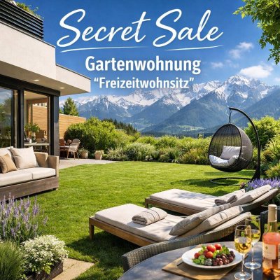 Secret Sale! FREIZEITWOHNSITZ! Wunderschöne Neubau-Gartenwohnung in Mieming - ein Traum zum Wohnen!