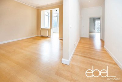 DORNBUSCH /GINNHEIM I STIL-ALTBAU I FLÜGELTÜREN I GÄSTE WC I STELLPLATZ I 3m DECKEN I BALKON I STUCK