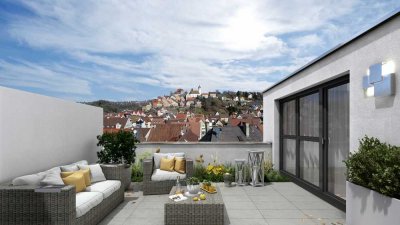*Neubau/Erstbezug am Schlossberg* Lichtdurchflutete, barrierearme Wohnung
