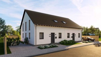 Aktion -25.000,-EUR bis 31.03.26 Doppelhaushälfte 158S inkl. Grundstück schlüsselfertig