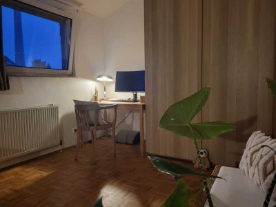 Gemütliche Dachgeschosswohnung mit 2 Zimmern, EBK, Speicher, Einbaukleiderschrank und Keller