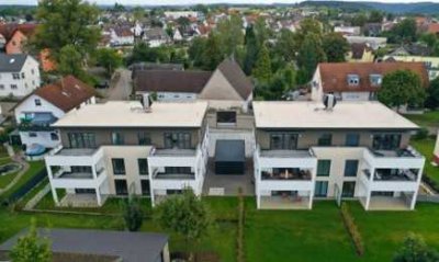Exklusive 3-Zimmer-Terrassenwohnung mit gehobener Innenausstattung mit EBK in Dornhan