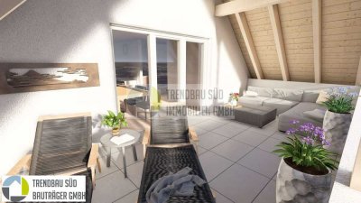 Ihr perfekter Rückzugsort im Herzen der Stadt – Dachgeschosswohnung mit 21 m² Loggia