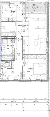 Helle 2,5-Zimmer Wohnung mit Balkon im 2. OG in Neu-Ulm