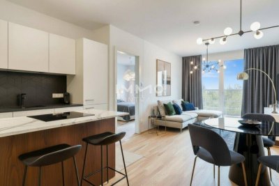 Moderne 2-Zimmer-Wohnung mit Freifläche – provisionsfreier Erstbezug nahe Alte Donau