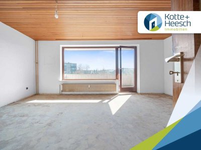 Freies 1-Zimmer-Appartement mit Balkon in beliebter Lage von Wittorf