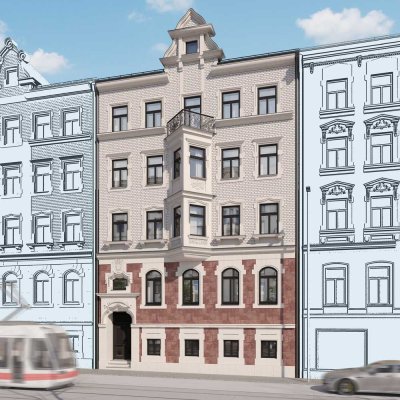 Historisches Wohnhaus Nähe Zentrum und Schwanenteichpark , Baugenehmigung erteilt,  Kfw-Förderung261