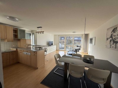 Helle 3-Zimmer Maisonette-Wohnung mit Balkon in Baltmannsweiler (auch möbliert vermietbar)