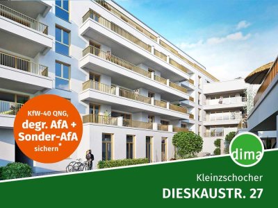 KfW-40-Neubau mit QNG am Volkspark! Traum-Wohnung mit großer Süd-Loggia, 2 Bädern, HWR u.v.m.
