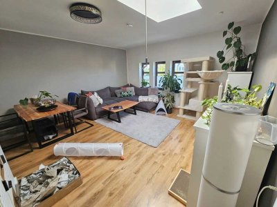 Moderne 3- Zimmerwohnung inkl. Fußbodenheizung+Tageslichtbad+Balkon+Stellplatz+optional EBK